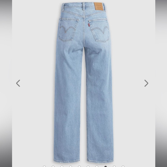 Levi's Ribcage Straight Full Length Women’s Jeans - Picture 11 of 12